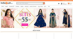 Desktop Screenshot of indiarush.com